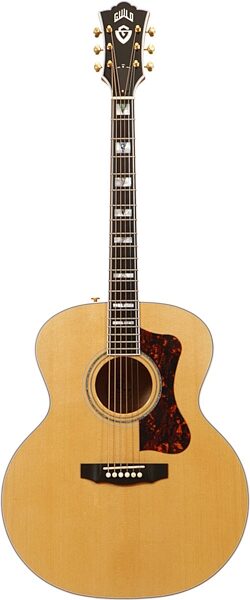 open zoom image for Guild F50 Jumbo Acoustic Guitar (with Case), Blonde Front