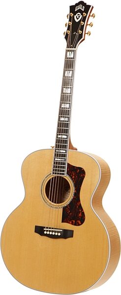 open zoom image for Guild F50 Jumbo Acoustic Guitar (with Case), Blonde Right Side