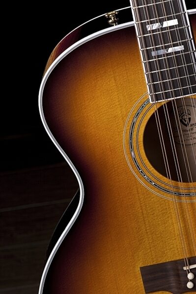 open zoom image for Guild F-412 Jumbo Acoustic Guitar (with Case, 12-String), Antique Burst View 2