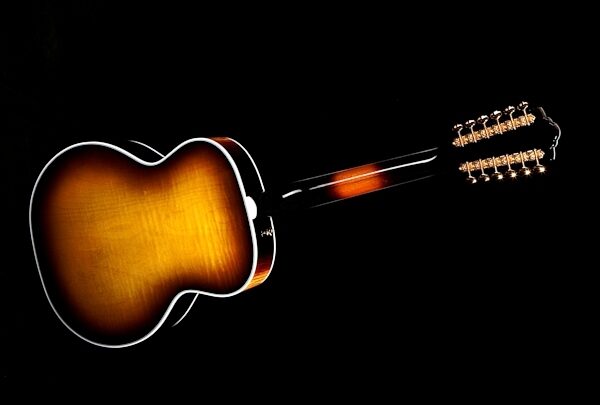 open zoom image for Guild F-412 Jumbo Acoustic Guitar (with Case, 12-String), Antique Burst View 7