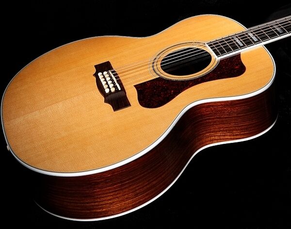open zoom image for Guild F-512 Jumbo Acoustic Guitar (with Case, 12-String), Natural View 6
