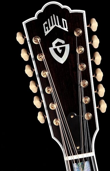open zoom image for Guild F-512 Jumbo Acoustic Guitar (with Case, 12-String), Natural View 5