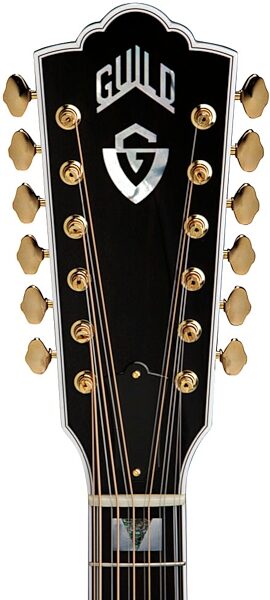 open zoom image for Guild F-512 Jumbo Acoustic Guitar (with Case, 12-String), Antique Burst View 3