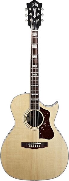 open zoom image for Guild F47RC Grand Orchestra Acoustic-Electric Guitar (with Case), Natural Front