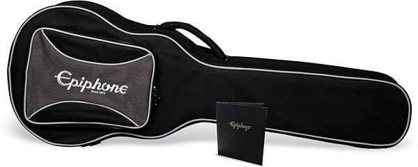 open zoom image for Epiphone LTD Jared James Nichols "Old Glory" Les Paul Custom Electric Guitar (with Gig Bag), Action Position Back