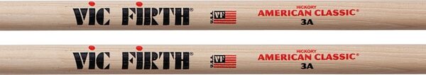 open zoom image for Vic Firth American Classic 3A Wood Drumsticks, New, Action Position Back