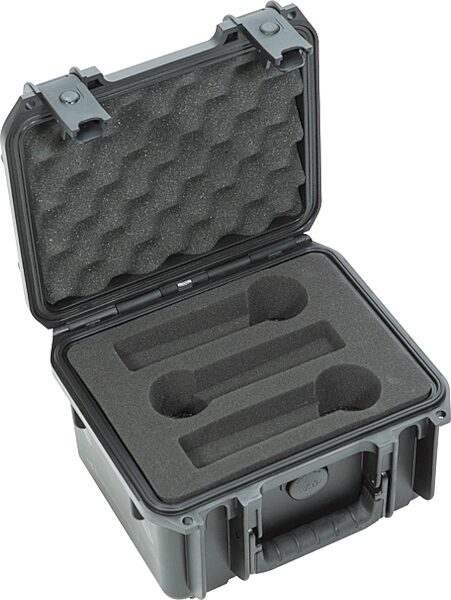 open zoom image for SKB 3i Waterproof Series Microphone Case, Fits 6 Microphones, 3I-0907-MC6, Empty Angle 1
