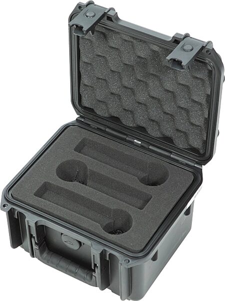 open zoom image for SKB 3i Waterproof Series Microphone Case, Fits 6 Microphones, 3I-0907-MC6, Empty Angle 2