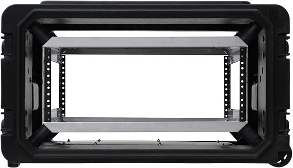 open zoom image for SKB R04U20W 4 Unit Rolling Roto Shock Rack Case, New, Center Open