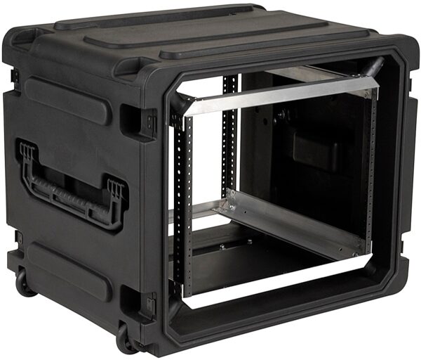 open zoom image for SKB Roto Shockmount 20" Deep Rack Case with Wheels, 8U, 3SKB-R08U20W, Alt