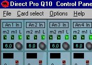 open zoom image for Aardvark Direct Pro Q10 PCI Audio Interface with Cubase LE (Macintosh and Windows), Software - 3 Stage Gain