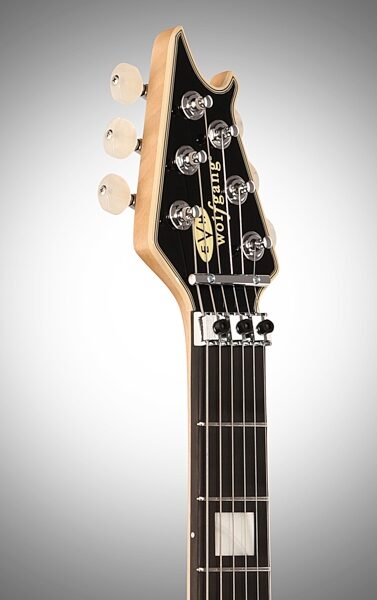 open zoom image for EVH Eddie Van Halen Wolfgang USA Electric Guitar (with Case), Headstock Left Front