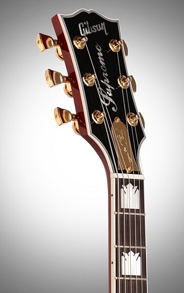 open zoom image for Gibson Les Paul Supreme 2014 Electric Guitar (with Case), Headstock Left Front