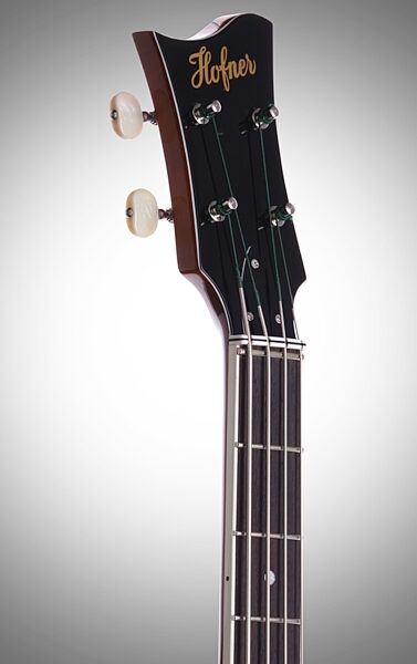 open zoom image for Hofner 5001 Vintage '64 Electric Bass with Case, Headstock Left Front