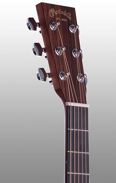 open zoom image for Martin DCPA4 Rosewood Performing Artist Acoustic-Electric Guitar (with Case), Headstock Left Front