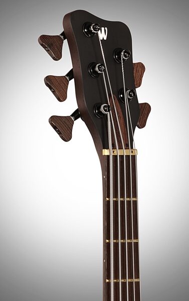 open zoom image for Warwick German Corvette DB 5 Bolt-On Electric Bass, 5-String (with Gig Bag), Headstock Left Front