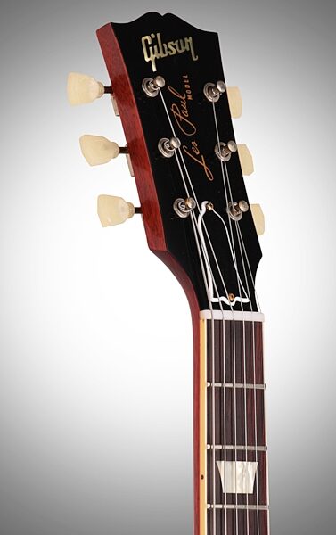 open zoom image for Gibson Custom Shop 1958 Les Paul Plaintop VOS 2013 Electric Guitar, Headstock Left Front