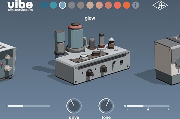open zoom image for Universal Audio UAD Vibe Analog Machines Plug-in Software, Digital Download, Action Position Back
