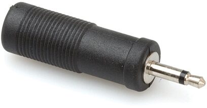 open zoom image for Hosa GMP113 Female Mono 1/4" TS to Male Mono 1/8" TS Adapter, New, Main