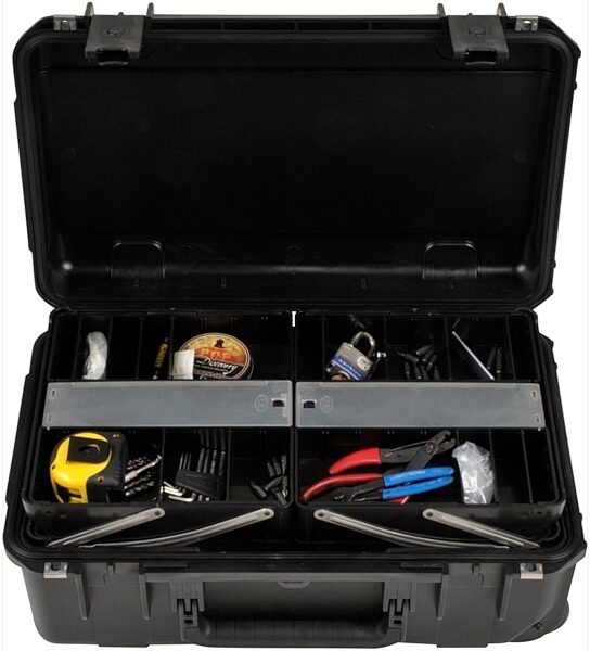 open zoom image for SKB iSeries 3i-2011-7 Waterproof Tech Box with Dual Trays, 3i-2011-7B-TR, Alt