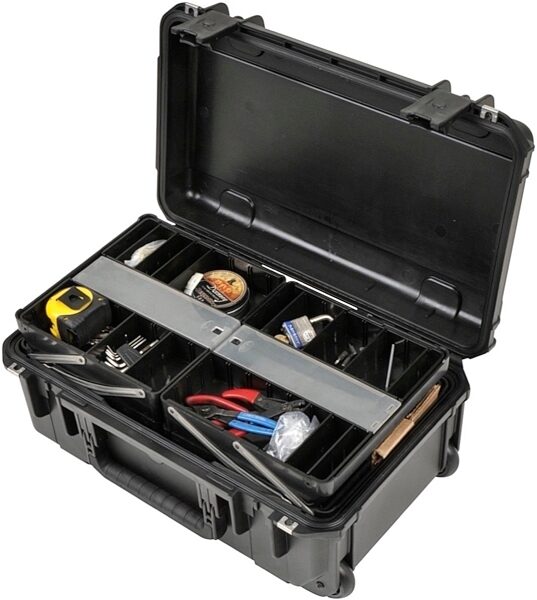 open zoom image for SKB iSeries 3i-2011-7 Waterproof Tech Box with Dual Trays, 3i-2011-7B-TR, Alt