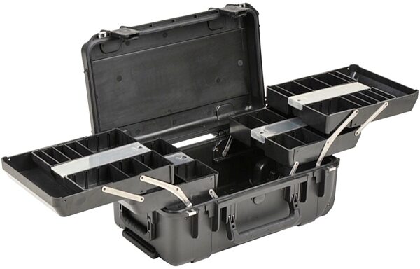 open zoom image for SKB iSeries 3i-2011-7 Waterproof Tech Box with Dual Trays, 3i-2011-7B-TR, Alt