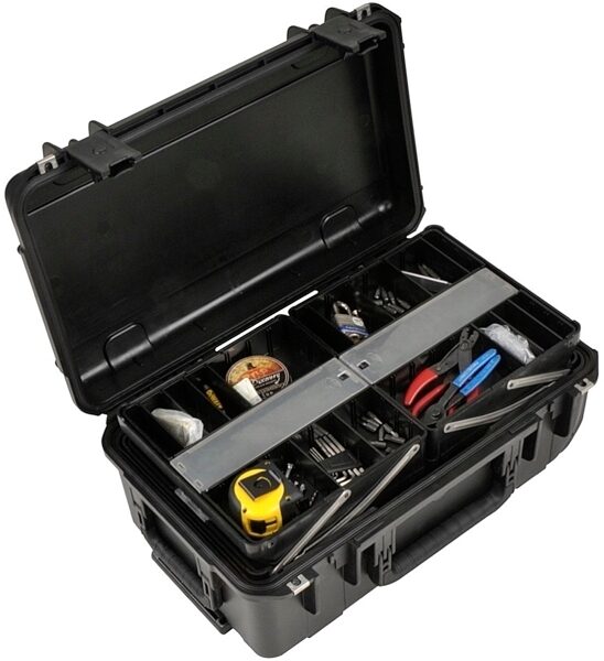 open zoom image for SKB iSeries 3i-2011-7 Waterproof Tech Box with Dual Trays, 3i-2011-7B-TR, Alt