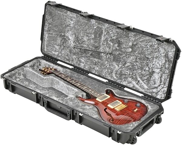 open zoom image for SKB 3i-4214-PRS Rolling Waterproof PRS Guitar Case, New, In Use Left