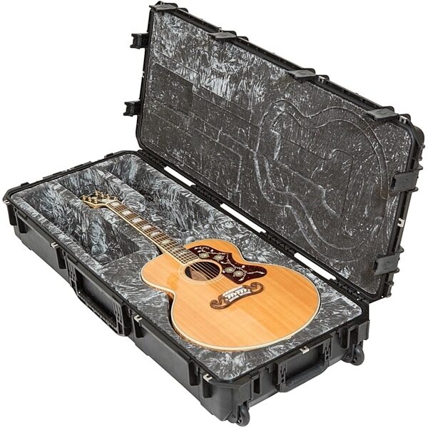 open zoom image for SKB iSeries Waterproof Jumbo Acoustic Guitar Case, 47 inch x 19 inch x 20 inch, 3i-4719-20, Alt