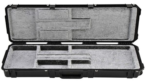 open zoom image for SKB 3I5014OP Waterproof ATA Open Cavity Electric Bass Case with Wheels, New, Front