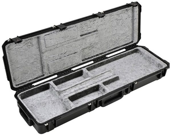 open zoom image for SKB 3I5014OP Waterproof ATA Open Cavity Electric Bass Case with Wheels, New, Right