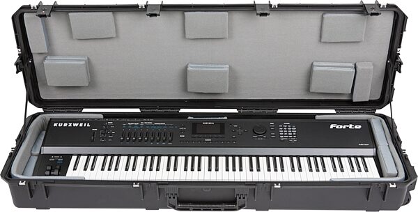 open zoom image for SKB 3i-6018-TKBD iSeries 88-Key Keyboard Case, New, Action Position Back