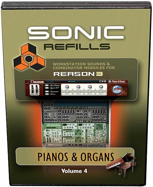 open zoom image for Sonic Reality Volume 4: Piano and Organs Refills for Reason, Main