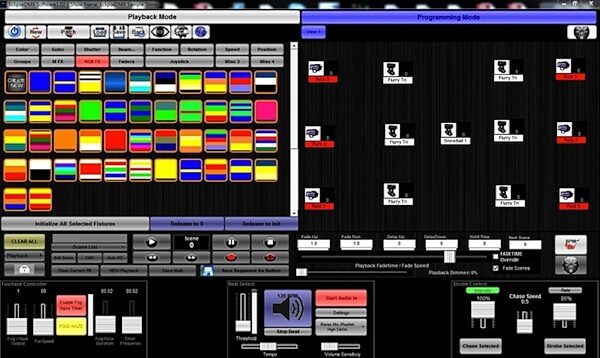 open zoom image for Blizzard EclipseDMX Lighting Control Software System, Main