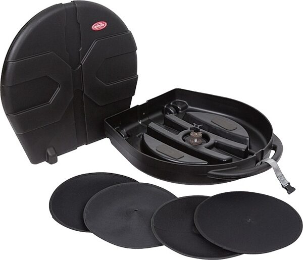 open zoom image for SKB CV24W Rolling Cymbal Case, New, view