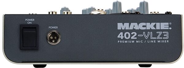 open zoom image for Mackie 402-VLZ3 4-Channel Ultra Compact Mixer, Rear