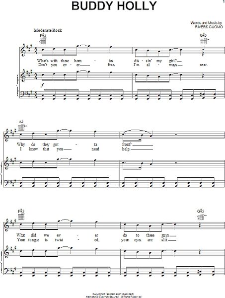 open zoom image for Buddy Holly - Piano/Vocal/Guitar, New, Main