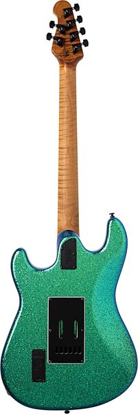 open zoom image for Ernie Ball Music Man Cutlass HT SSS Electric Guitar (with Mono Gig Bag), Mystique, Maple Fretboard, Open Box (Very Good), Main Back