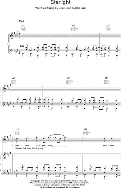 open zoom image for Starlight - Piano/Vocal/Guitar, New, Main
