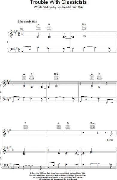 open zoom image for Trouble With Classicists - Piano/Vocal/Guitar, New, Main