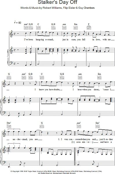 open zoom image for Stalker's Day Off - Piano/Vocal/Guitar, New, Main