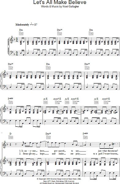 open zoom image for Let's All Make Believe - Piano/Vocal/Guitar, New, Main