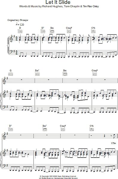 open zoom image for Let It Slide - Piano/Vocal/Guitar, New, Main