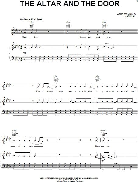 open zoom image for The Altar And The Door - Piano/Vocal/Guitar, New, Main