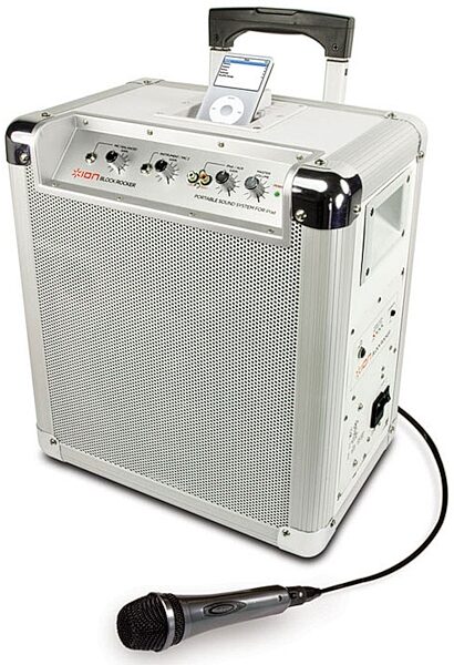 open zoom image for Ion Audio Block Rocker Portable PA with iPod Docking, Main
