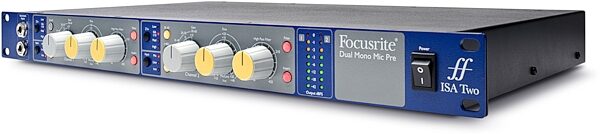open zoom image for Focusrite ISA Two Dual-Channel Microphone Preamplifier, New, ISA-Two-right-2400-x-2400