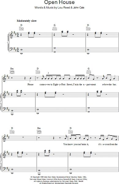 open zoom image for Open House - Piano/Vocal/Guitar, New, Main