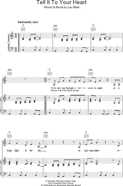 open zoom image for Tell It To Your Heart - Piano/Vocal/Guitar, New, Main