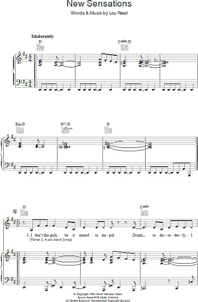 open zoom image for New Sensations - Piano/Vocal/Guitar, New, Main