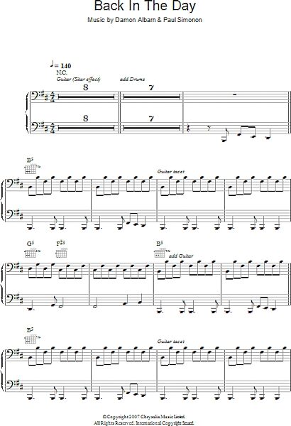 open zoom image for Back In The Day - Piano/Vocal/Guitar, New, Main